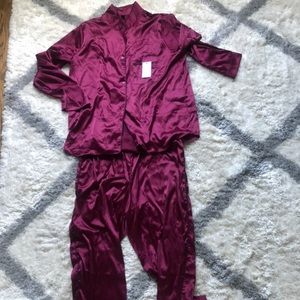 Bewicked silk pajama set